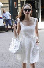 EMMY ROSSUM Out and About in Beverly Hills 07/27/2015