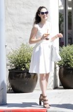 EMMY ROSSUM Out and About in Beverly Hills 07/27/2015