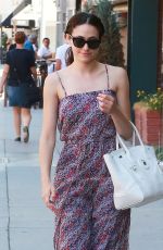 emmy rossum - out and about in beverly hills - 07/30/15