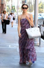 emmy rossum - out and about in beverly hills - 07/30/15