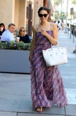 emmy rossum - out and about in beverly hills - 07/30/15
