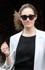 EMMY ROSSUM Out and About in Los Angeles 07/01/2015