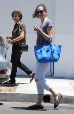 EMMY ROSSUM Out and About in West Hollywood 07/12/2015