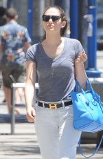 EMMY ROSSUM Out and About in West Hollywood 07/12/2015