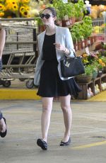 EMMY ROSSUM Shopping at Whole Foods in Beverly Hills 07/01/2015