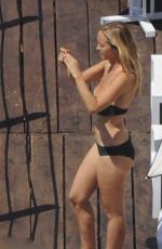 ENORA MALAGRE in in Bikini at a Beach in Italy