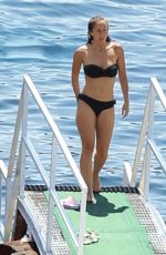 ENORA MALAGRE in in Bikini at a Beach in Italy