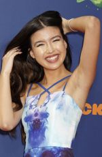 ERIKA THAM at Nickelodeon Kids’ Choice Sports Awards in Westwood