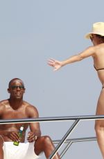 EVA LONGORIA and EVA LA RUE in Bikinis in Marbella