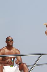 EVA LONGORIA and EVA LA RUE in Bikinis in Marbella