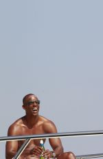 EVA LONGORIA and EVA LA RUE in Bikinis in Marbella