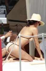 EVA LONGORIA and EVA LA RUE in Bikinis in Marbella