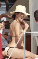 EVA LONGORIA and EVA LA RUE in Bikinis in Marbella