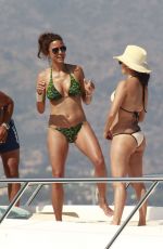 EVA LONGORIA and EVA LA RUE in Bikinis in Marbella