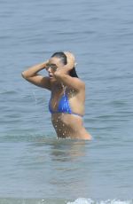 EVA LONGORIA in Bikini at a Beach in Marbella 07/03/2015