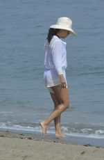 EVA LONGORIA in Bikini at a Beach in Marbella 07/03/2015