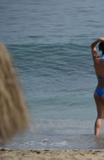 EVA LONGORIA in Bikini at a Beach in Marbella 07/03/2015