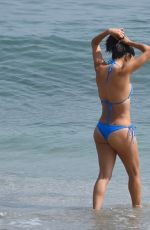 EVA LONGORIA in Bikini at a Beach in Marbella 07/03/2015