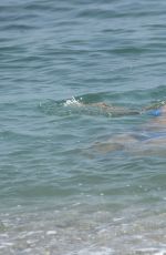 EVA LONGORIA in Bikini at a Beach in Marbella 07/03/2015