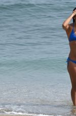 EVA LONGORIA in Bikini at a Beach in Marbella 07/03/2015