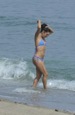 EVA LONGORIA in Bikini at a Beach in Marbella 07/03/2015