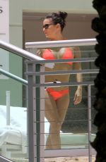 EVA LONGORIA in Bikini at a Pool at Her Hotel in Miami 06/30/2015