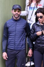 EVA LONGORIA in Tights Out Shopping in Sydney 7/20/2015