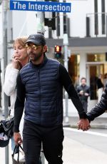 EVA LONGORIA in Tights Out Shopping in Sydney 7/20/2015