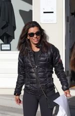 EVA LONGORIA in Tights Out Shopping in Sydney 7/20/2015