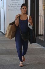 EVA LONGORIA Out Shopping in Miami 06/30/2015