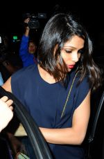FREIDA PINTO Night Out in Los Angeles 07/22/2015
