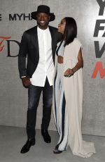 GABRIELLE UNION at New York Fashion Week Men