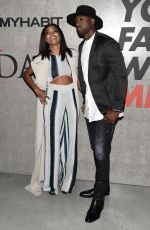GABRIELLE UNION at New York Fashion Week Men