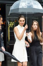 GAL GADOR Leaves Her Hotel in New York 07/14/2015