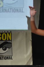 GAL GADOT at Warner Bros Panel at Comic-con in San Diego