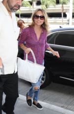 GIADA DE LAURENTIIS Arrives at LAX Airport in Los Angeles 07/19/2015