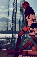 GIGI and BELLA HADID in V Magazine, Fall 2015 
