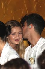 GIGI HADID and Joe Jonas at 1Oak Nightclub in New York 07/19/2015