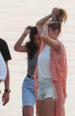 GIGI HADID at a Beach on Shelter Island 07/07/2015