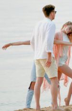 GIGI HADID at a Beach on Shelter Island 07/07/2015