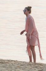 GIGI HADID at a Beach on Shelter Island 07/07/2015