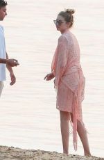 GIGI HADID at a Beach on Shelter Island 07/07/2015
