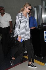 GIGI HADID at Los Angeles International Airport 07/20/2015