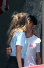 GIGI HADID Leaves Joe Jonas