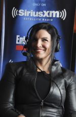 GINA CARANO at SiriusXM EW Radio Channel at comic Con in San Diego