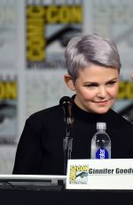 GINNIFER GOODWIN at Once Upon a Time Panel at Comic Con in San Diego