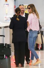 GISELE BUNDCHEN Arrives at International Clinic of Parc Moncea in Paris 07/15/2015