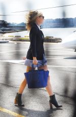 GWYNETH PALTROW at a Helicopter Pad in New York 07/17/205