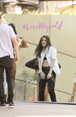 HAILEE STEINFELD on the Set of Love Myself Music Video in Los Angeles 07/22/2015