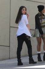 HAILEE STEINFELD on the Set of Love Myself Music Video in Los Angeles 07/22/2015